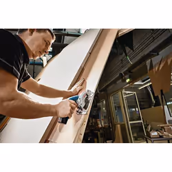 Bosch GKS 10.8 V-LI 8,5 cm Nero, Blu, Metallico 1400 Giri/min - Vista aggiuntiva 5