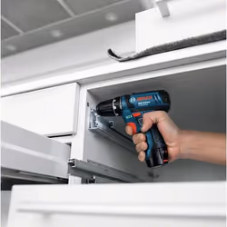 Bosch GSB 10,8-2-LI Professional Senza chiave Nero, Blu, Rosso - Vista aggiuntiva 4