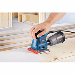 Bosch GSS 140-1 A Professional Levigatrice orbitale 24000 Giri/min Nero, Blu 180 W - Vista aggiuntiva 4