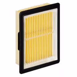 Bosch 2 607 432 046, Filtro, Nero, Giallo, Cellulosa, 189,8 cm², 73 mm, 100 mm
