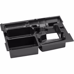 Bosch 1 600 A00 2WD, Vassoio, Bosch, L-BOXX 136/238, Nero, 396 mm, 76 mm