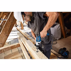 Bosch GBM 13-2 RE Professional 3000 Giri/min 2,4 kg Nero, Blu, Acciaio inox - Vista aggiuntiva 4