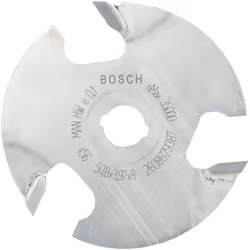 Bosch 2608629387 Groefzaag - 50,8 x 4mm Caratteristiche: - Fresa a, dreischneidig, Metallo duro gambo: 8 mm Diametro: 50,8 mm ...