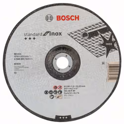 Il disco da taglio Standard for Inox è una buona scelta per una lavorazione affidabile dell'acciaio. Il disco è realizzato in ...