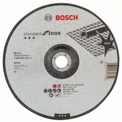 Disco da taglio con centro depresso 230 mm 1 pz Bosch Accessories 2608601514