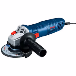 Smerigliatrice BOSCH GWS 700 Professional - Motore da 700 W di potenza con un peso di soli 1,9 kg, per lavorare per lunghi pe ...
