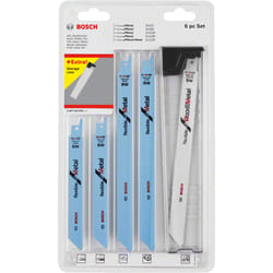 Bosch 2 607 010 906 lama per sega a gattuccio, sega a traforo e sega universale Lama per seghetto alternativo 6 pz