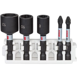 Bosch - Accessori - Set da 5 bit e bussole per trapano 2608522350