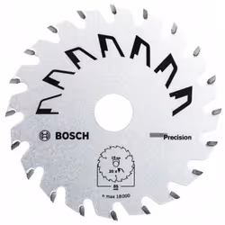 Dettagli tecnici Dimensione, Ø 85 mm Idoneità del materiale Legno Materiale Metallo temprato Numero di denti 20 Ulteriori dat ...