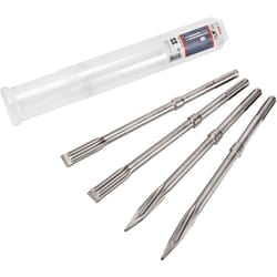 Set di scalpelli Bosch SDS-max RTec 4 pezzi 400 x 25 mm scalpello piatto scalpello a punta