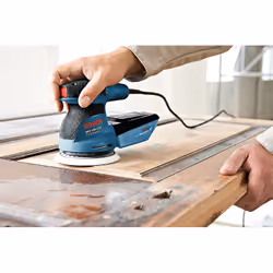 Bosch GEX 125-1 AE Professional Levigatrice orbitale 12000 Giri/min 24000 OPM Nero, Blu, Rosso - Vista aggiuntiva 4