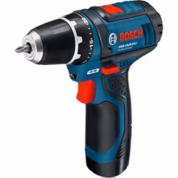 Bosch GSR 10,8-2-LI, Trapano con impugnatura a pistola, Senza chiave, 1 cm, 1,9 cm, 1 cm, 1 mm