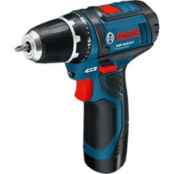 Bosch GSR 10,8-2-LI Senza chiave 950 g Nero, Blu