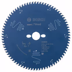 Dettagli tecnici Dimensione, Ø 254 mm Forma denti Denti alternati Giri (max) 7500 giri/min Idoneità del materiale Legno Numer ...