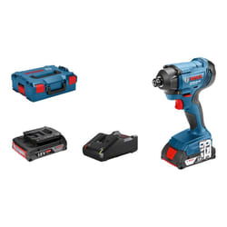 Avvitatore a impulsi GDR 18V-160 BOSCH - 2 batterie 2.0Ah li-ion + caricatore - 06019G5100