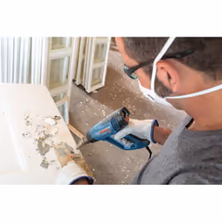 Bosch 0 601 2A6 201 pistola a caldo 500 l/min 630 °C 2000 W Nero, Blu - Vista aggiuntiva 4