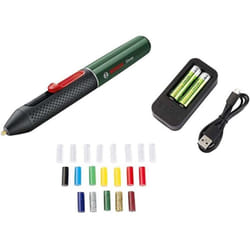 Penna incollatrice a caldo batteria 3,6V, caricatore, verde 06032A2100 - Bosch