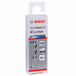 Bosch Punta elicoidale HSS PointTeQ