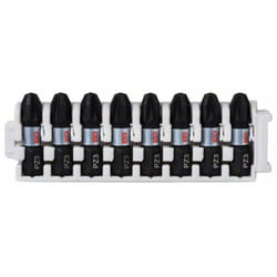 Bosch - Accessories 2608522378 2608522378 Kit di punte per trapano avvitatore Impact Control, 8 pezzi, con pz 3, 25 mm 25