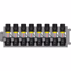 Dettagli tecnici Dimensione del prodotto, lunghezza 25 mm Kit di punte per trapano avvitatore Impact Control, 8 pezzi, con T3 ...