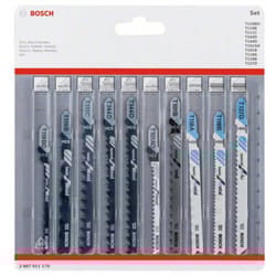 Bosch - Accessories 2607011170 Kit lame per seghetto alternativo Wood and Metal, 10 pezzi 10 pz.