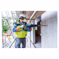 Bosch GBH 18V-45 C Professional 305 Giri/min SDS-max 8 kg Nero, Blu, Rosso - Vista aggiuntiva 5