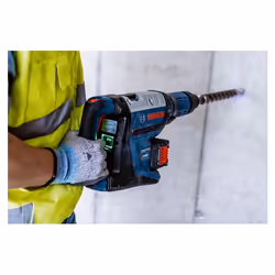 Bosch GBH 18V-45 C Professional 305 Giri/min SDS-max 8 kg Nero, Blu, Rosso - Vista aggiuntiva 8