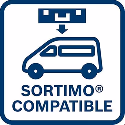 Bosch ‎1600A012G3 Blu ABS, Plastica - Vista aggiuntiva 6