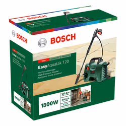 Bosch EasyAquatak 120 idropulitrice Compatta Elettrico 348 l/h 1500 W Nero, Verde