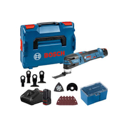 Bosch - multitaglio a batteria gop 12V-28 Professional 2x batterie 3.0 + caricabatterie in l-boxx
