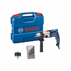Descrizione del prodotto: Versatile trapano a percussione a filo a 2 velocità con KickBack ControlPotente motore da 850 watt ...