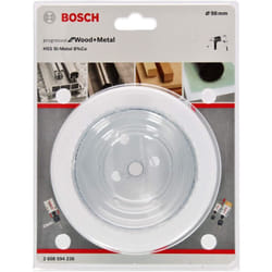 Bosch - Accessories 2608594238 Sega a Tazza for Wood & Metal, Legno e Metallo, Accessorio per Foratrice, ø 98 mm