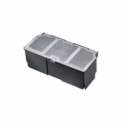Bosch Systembox, Armadietto portaoggetti, Nero, Grigio, Rettangolare, Polipropilene (PP), Monocromatico, Universale