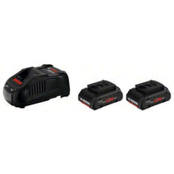Bosch - Starter Set 18V con 2x Batterie ProCORE 4.0Ah + Caricabatterie gal 1880 cv ( 1600A016GF )