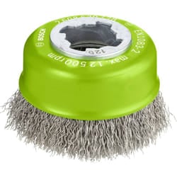 Bosch - Accessories x-lock Spazzola a tazza Clean for Inox 75mm, filo ondulato 2608620728 1 pz.