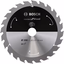 Bosch 2 608 837 674, In legno duro, Legno dolce, 15 cm, 2 cm, 1 mm, 10000 Giri/min, 1,6 mm
