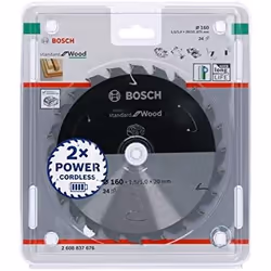 Bosch 2608837676, 16 cm, Punta a carburo di tungsteno (TCT), Bosch, 160 g, 1 pz