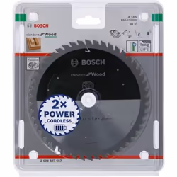 Bosch STANDARD FOR WOOD lama circolare 16,5 cm 1 pz