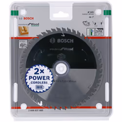 Lama per sega circolare Bosch Professional Standard for Wood per utensili a batteria Tagliare di più, caricare di meno Grazie ...