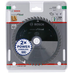 Bosch - Accessories Lama Per Sega Circolare Standard For Wood (Legno, 165 x 30 x 1.5 mm, 48 Denti, Accessorio Per Sega Circolare a Batteria)