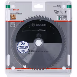 Bosch 2 608 837 711 lama circolare 19 cm 1 pz
