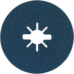 Bosch - Accessories Disco Abrasivo in Fibra (per Metallo, X-Lock, R574, ø 115 mm, Grana 80, Diametro ø 22,23 mm)
