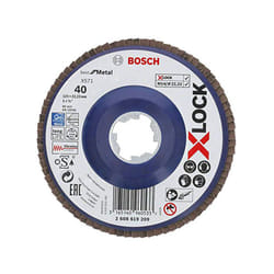 Disco lamellare piatto X-Lock Best Metal Bosch 125 Grana 40 - 2608619209