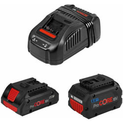 Bosch - Power Set (1x18V 4,0Ah ProCORE + 1x18V 8,0Ah ProCORE + GAL1880CV)