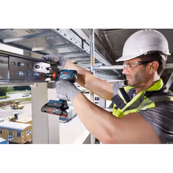 Bosch GDX 18V-210 C Professional 3400 Giri/min Nero, Blu - Vista aggiuntiva 4
