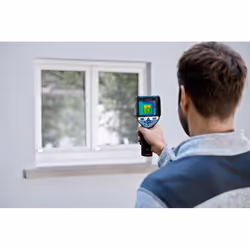 Bosch GTC 600 C Noise equivalent temperature difference (NETD) IR Nero, Blu 256 x 192 Pixel Display incorporato LCD - Vista aggiuntiva 6