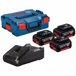 Parametri tecnici: • Tensione batteria: 18 V - Capacità della batteria: 5,0 Ah Fornitura include: • 3 batterie GBA 18V 5.0Ah  ...