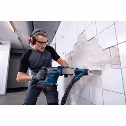 Bosch GBH 18V-34 CF Professional 500 Giri/min SDS-plus 5,9 kg Nero, Blu - Vista aggiuntiva 4