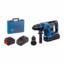 Bosch GBH 18V-34 CF Professional 500 Giri/min SDS-plus 5,9 kg Nero, Blu - Vista aggiuntiva 7