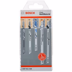 Set di 15 Lame per seghetto alternativo multimateriale BOSCH (2 607 011 438) - Questo set di lame per seghetto alternativo mu ...